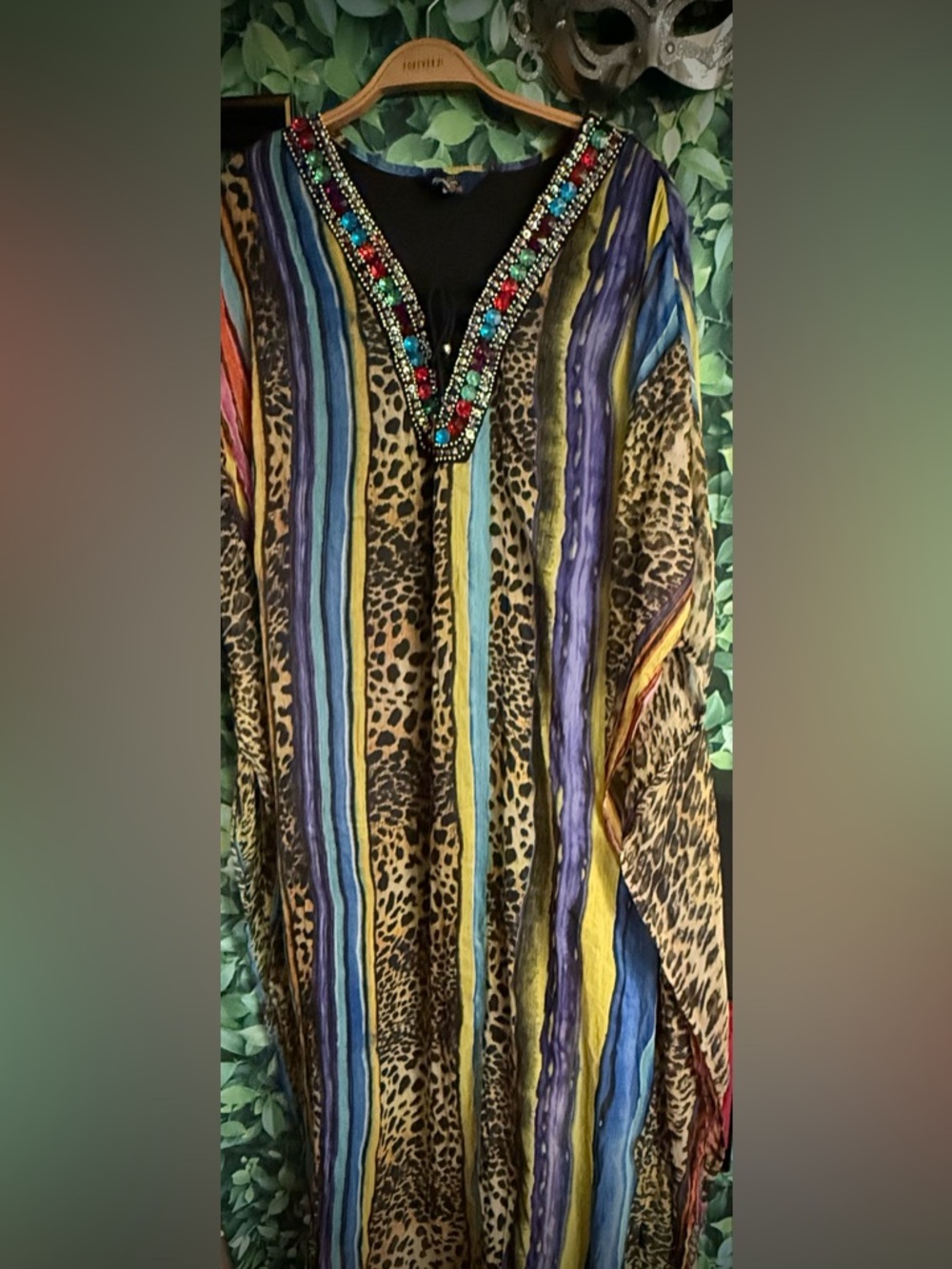 Multicolor kaftan